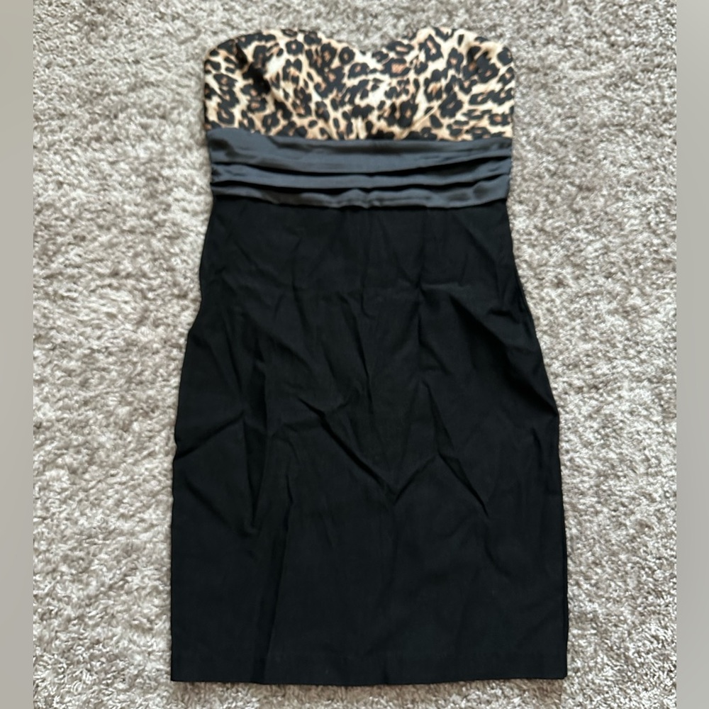 Seductions Strapless Mini Dress